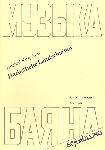 Herbstliche Landschaften  für Akkordeon  