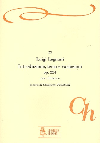 Introduzione, tema e variazioni op.224  per chitarra  
