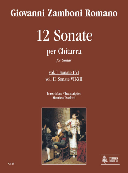 12 Sonate vol.1 (nos.1-6)  per chitarra  