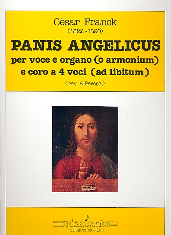 Panis Angelicus per voce e organo  (harmonium), (coro misto ad lib)  partitura