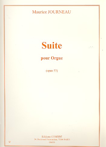 Suite op.53  pour orgue  