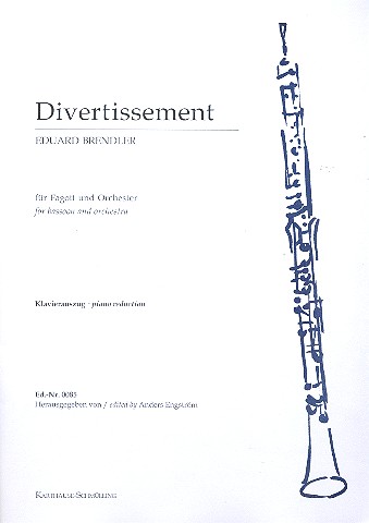 Divertissement  für Fagott und Orchester  Klavierauszug