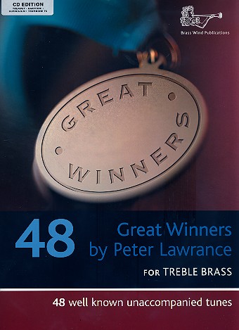 48 great Winners (+CD)  for horn in F / tuba in F (treble brass)  