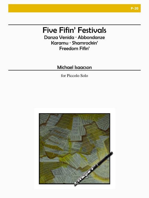 5 Fifin' Festivals  for piccolo  