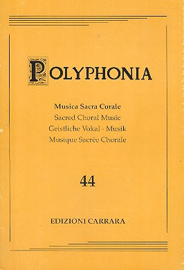 9 Motetten für gem Chor a cappella  Partitur  