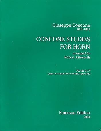 Concone Studies 