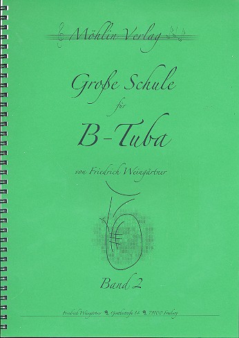 Grosse Schule Band 2  für Tuba in B  