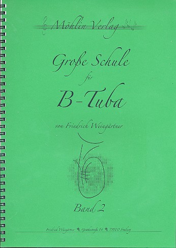 Grosse Schule Band 2  für Tuba in B  