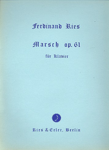 Marsch op.61  für Klavier  