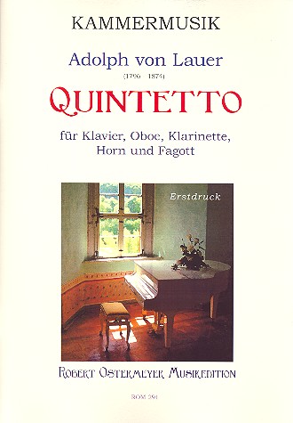 Quintett für Klavier, Oboe, Klarinette,  Horn und Fagott  Stimmen