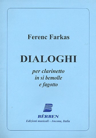 Dialoghi  für Klarinette und Fagott  