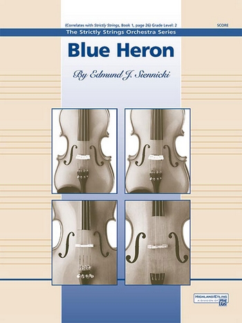 Blue Heron for 3 violins, viola,