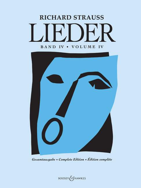 Lieder Band 4&nbsp;&nbsp;für Gesang und Orchester&nbsp;&nbsp;Partitur