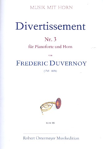 Divertissement Nr.3 für Horn und Klavier    