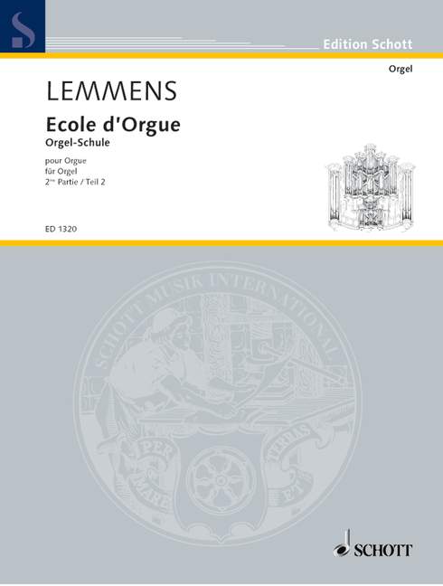 Orgel-Schule Teil 2&nbsp;&nbsp;für Orgel&nbsp;&nbsp;