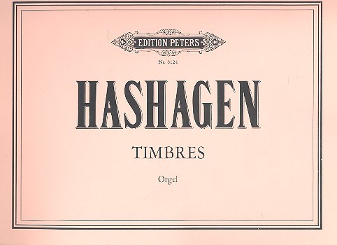 Timbres  für Orgel  