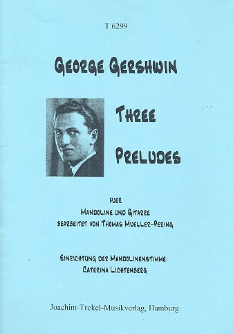 3 Preludes  for mandolin and guitar  parts