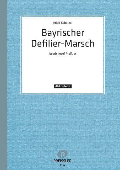Bayerischer Defiliermarsch  für Akkordeon  
