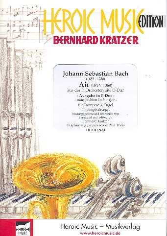 Air BWV1068 (Fassung in F)  für Trompete und Orgel  