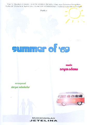Summer of 69: für Akkordeonorchester  Partitur  