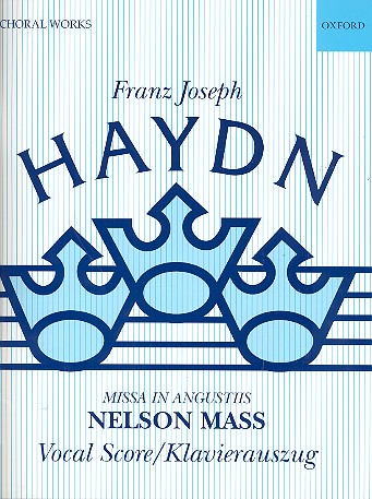 Missa in angustiis for mixed chorus&nbsp;&nbsp;and orchestra&nbsp;&nbsp;vocal score