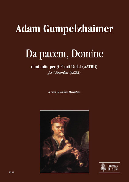 Da pacem Domine for 5 recorders (AATBB)  score and parts  