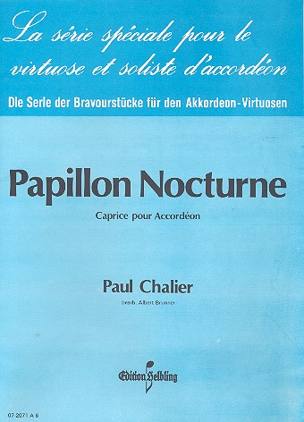 Papillon - Nocturne&nbsp;&nbsp;pour accordéon&nbsp;&nbsp;