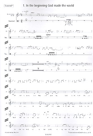 Das Licht in unsren Herzen für gem Chor&nbsp;&nbsp;und Folk-Band&nbsp;&nbsp;Trommel