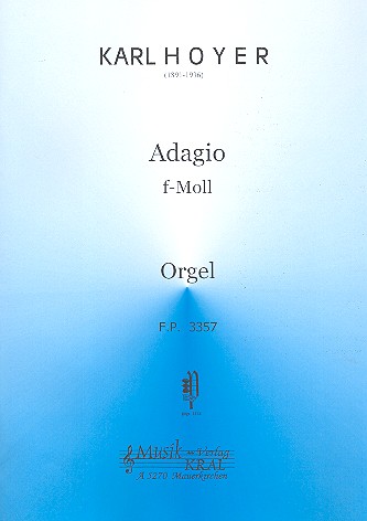 Adagio f-moll  für Orgel  