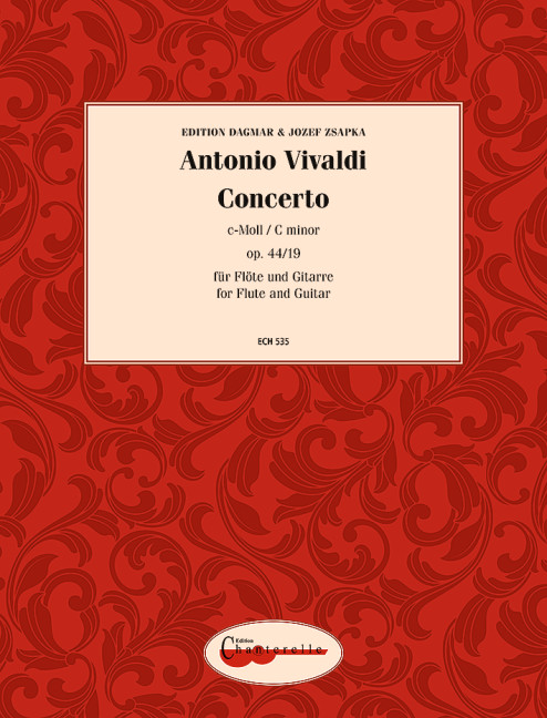 Concerto in c Minor no.19 PIN440&nbsp;&nbsp;for flute and guitar&nbsp;&nbsp;score and part