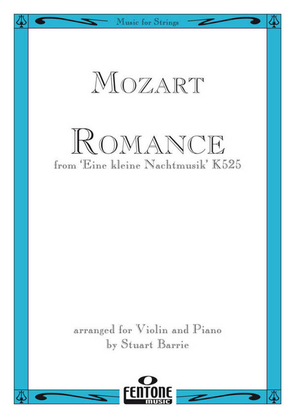 Romance KV525 für Violine&nbsp;&nbsp;für Violine und Klavier&nbsp;&nbsp;