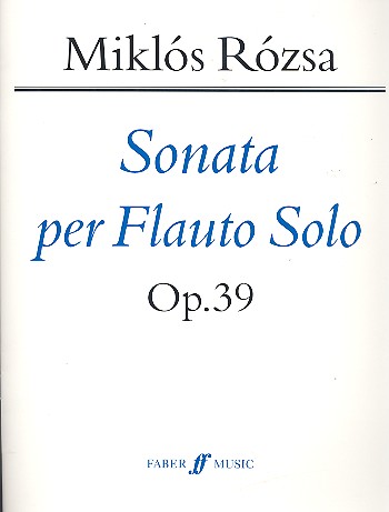 Sonata op.39   per flauto solo  