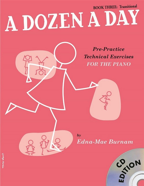 A Dozen a Day vol.3 (+Online Audio)  for piano  