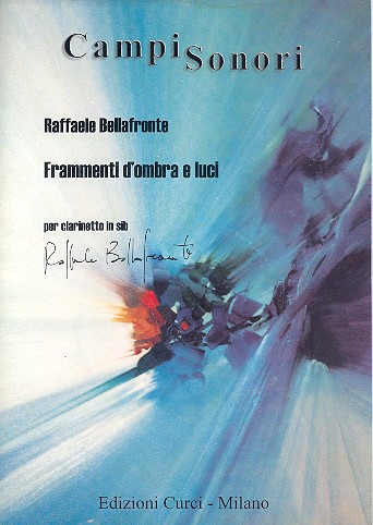 Frammenti d'ombra e luci (+CD)&nbsp;&nbsp;for clarinet&nbsp;&nbsp;