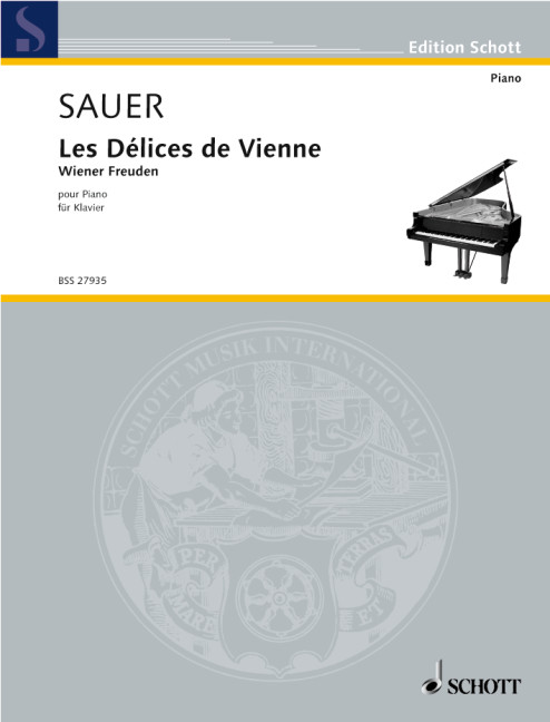 Wiener Freuden&nbsp;&nbsp;für Klavier&nbsp;&nbsp;