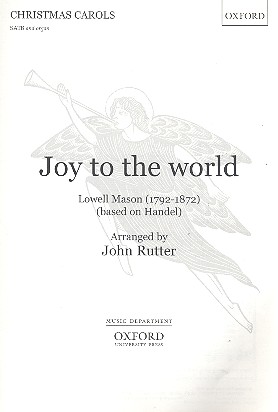 Joy to the World for mixed chorus  and instruments  vocal score