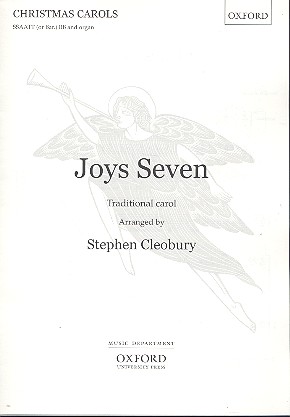 Joys seven for mixed chorus and organ&nbsp;&nbsp;score&nbsp;&nbsp;