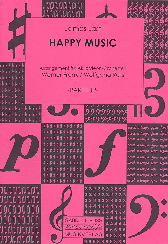 Happy Music  für Akkordeonorchester  Partitur