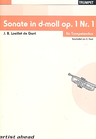 Sonate d-Moll op.1,1   für 2 Trompeten  Spielpartitur