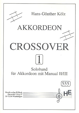 Crossover Band 1  für Akkordeon MIII  
