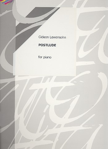 Postlude  for piano  