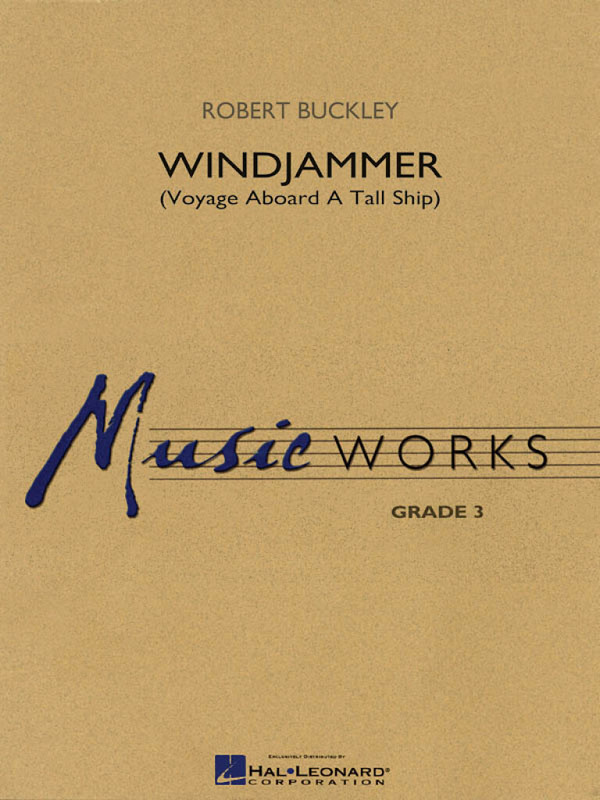 Windjammer for concert band  score and parts  