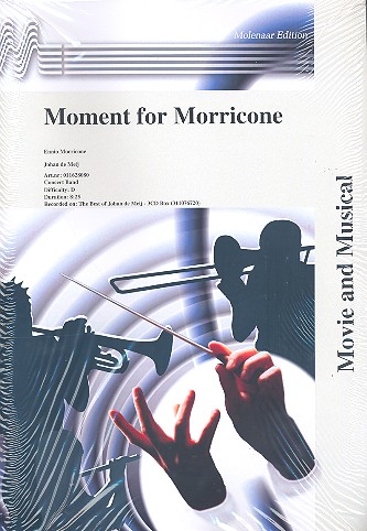 Moments for Morricone: for concert band  score and parts  