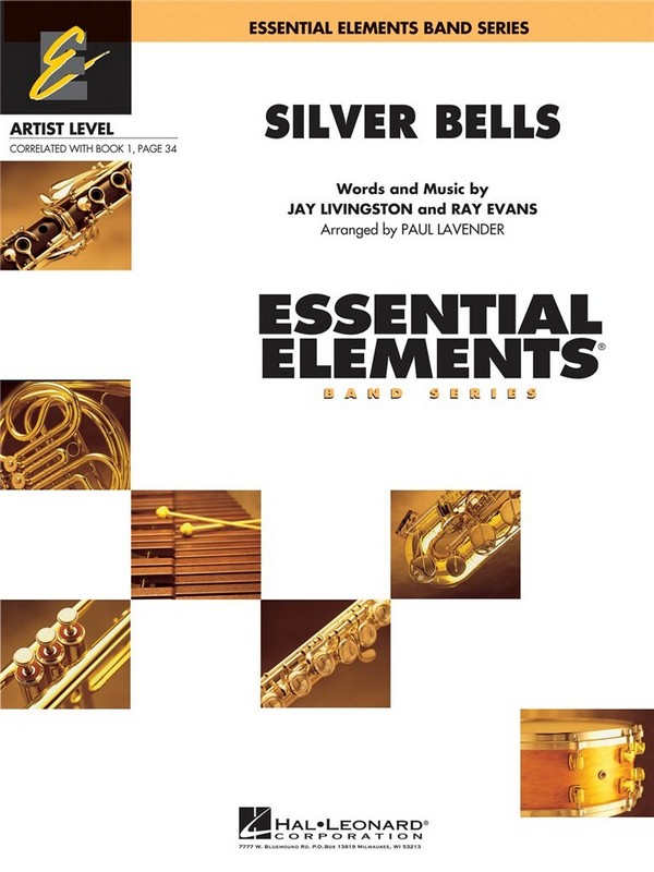 Silver Bells: for concert band&nbsp;&nbsp;score and parts&nbsp;&nbsp;