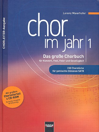 Chor im Jahr Band 1 (+CD-ROM)&nbsp;&nbsp;Chorleiterausgabe&nbsp;&nbsp;
