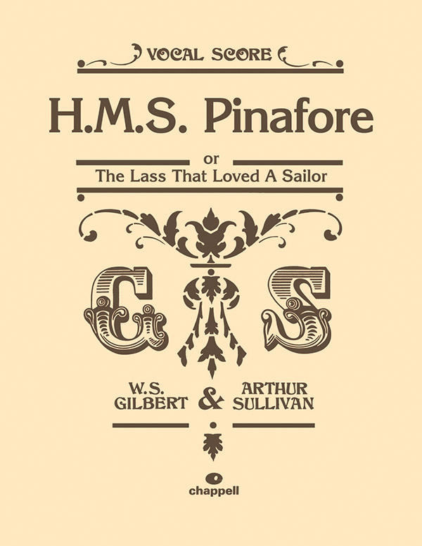 HMS Pinafore für Soli, gem Chor&nbsp;&nbsp;und Piano&nbsp;&nbsp;Partitur