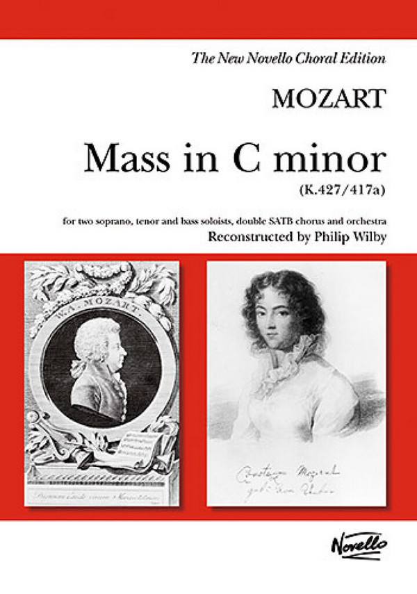 Mass in c minor KV427 for soli,&nbsp;&nbsp;mixed chorus and orchestra&nbsp;&nbsp;vocal score