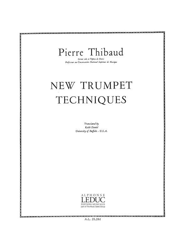 New Trumpet Techniques    
