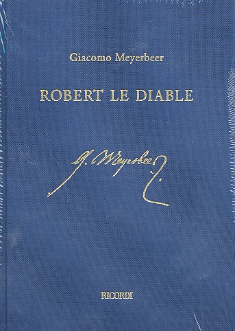 Robert le Diable Oper  Klavierauszug  2 Bände