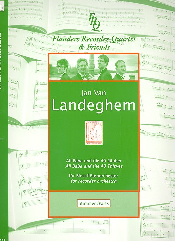 Ali Baba und die 40 Räuber&nbsp;&nbsp;für Blockflötenorchester&nbsp;&nbsp;Stimmen